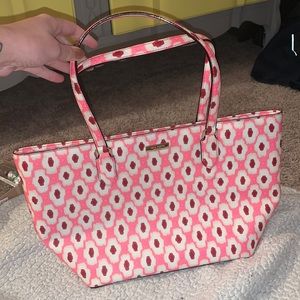 Pink and white Kate spade ♠️ purse.